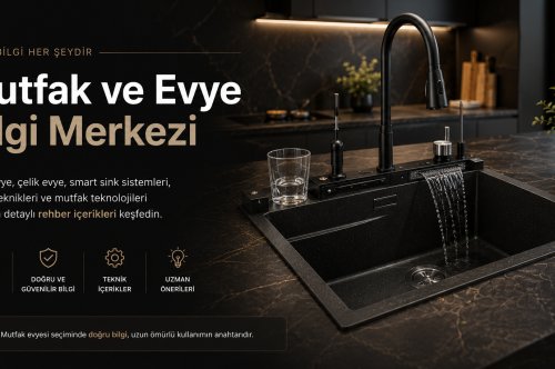 Granit ve Çelik Evye Seçim Rehberi