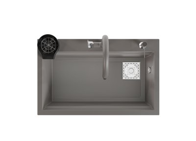 Realstone Hermes Akıllı Eviye Gri